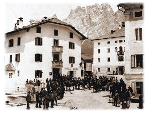 Cortina d'Ampezzo in 1900