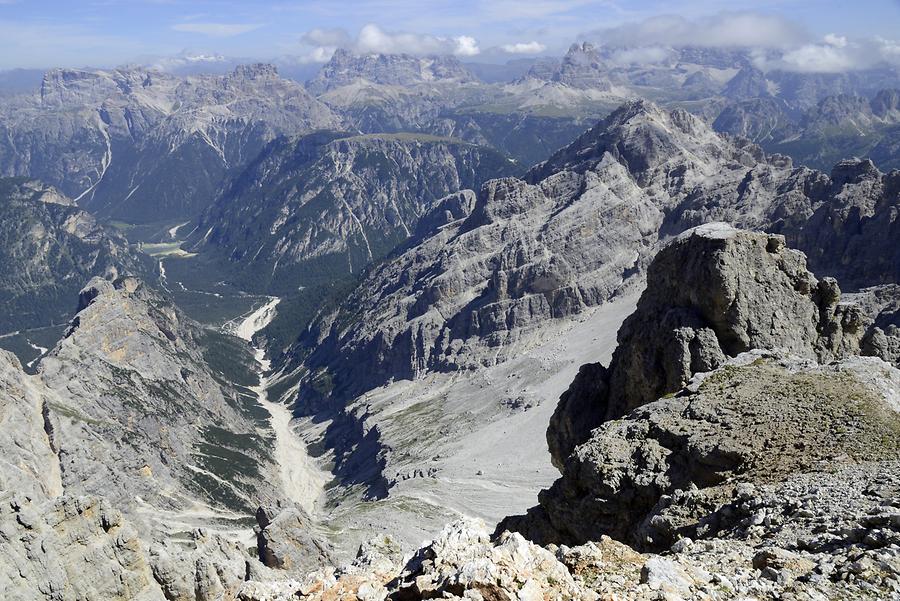 View from Forcella Staunies