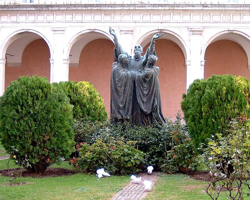 Statue of St. Benedict