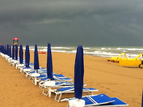 Bibione Pineda - Beach before Thunderstorm | Friuli - Venezia Giulia ...