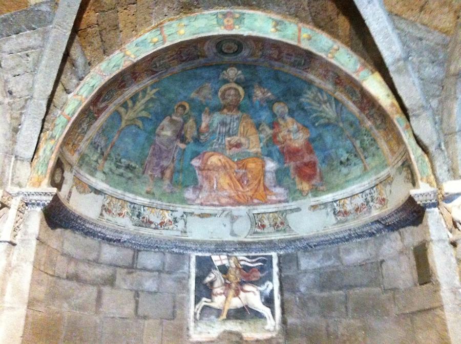 Montefiascone - Basilika San Flaviano - Fresco