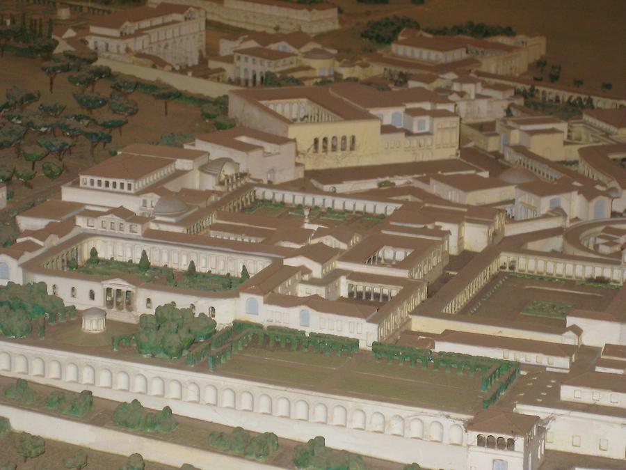 Tivoli - Hadrian&#39;s Villa, Model Based on Historical Sources