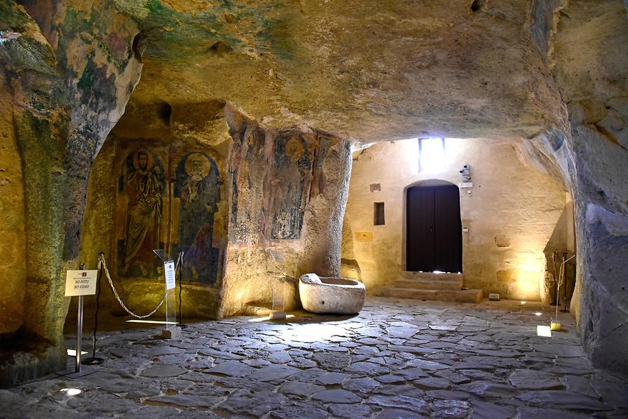 Matera - Rupestrian Church of Santa Madonna de Idris