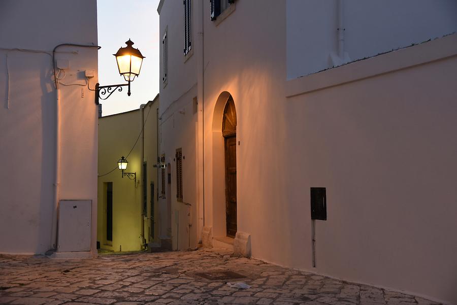 Otranto - Old Town Centre at Night