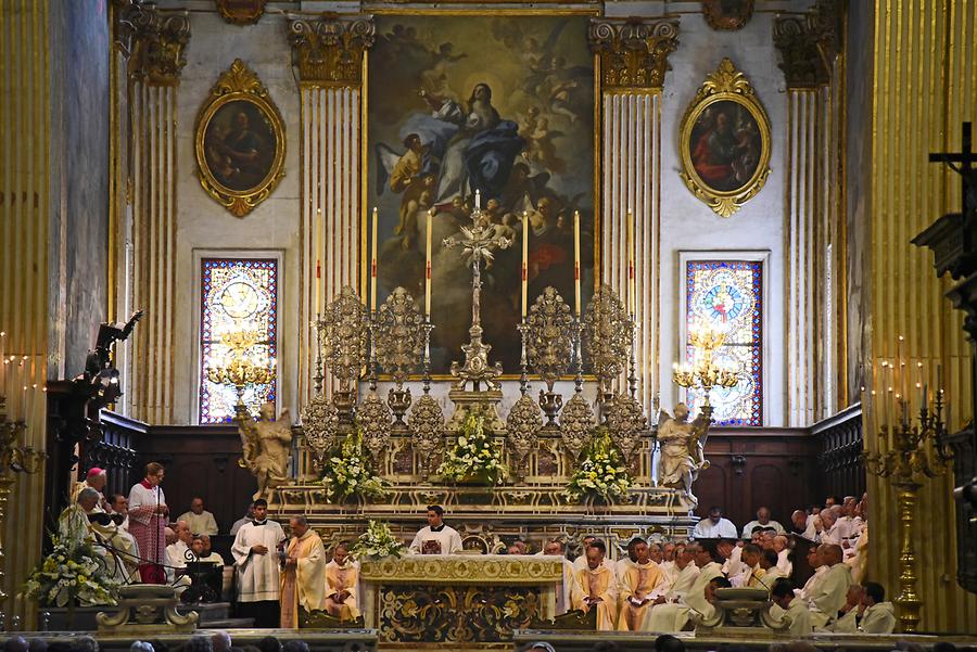 Lecce - Cathedral; Inside