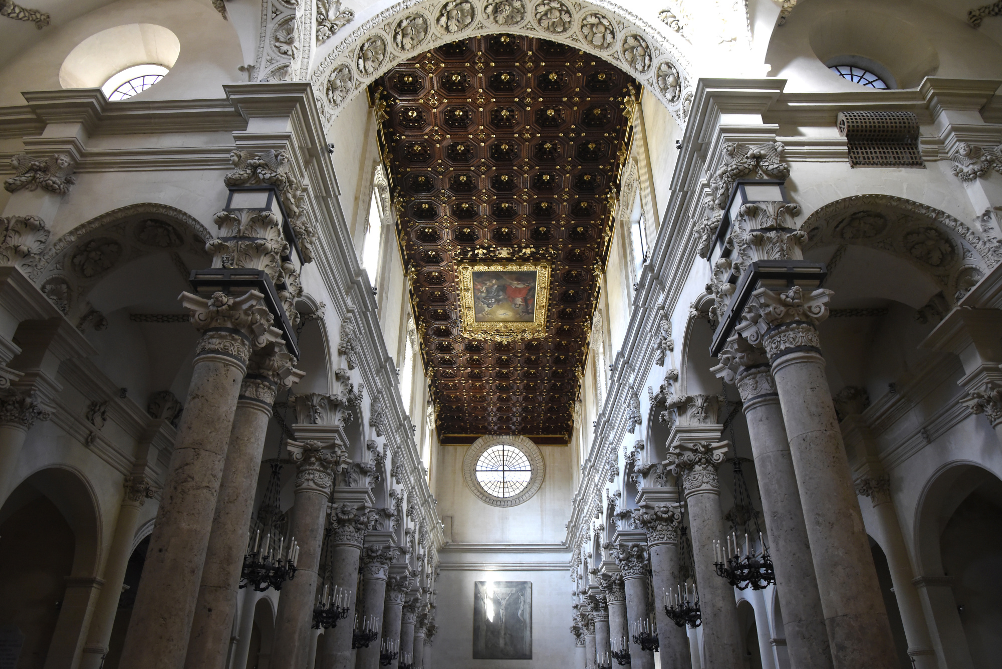 Lecce - Church of the Holy Cross; Inside (1) | Polignano | Geography im