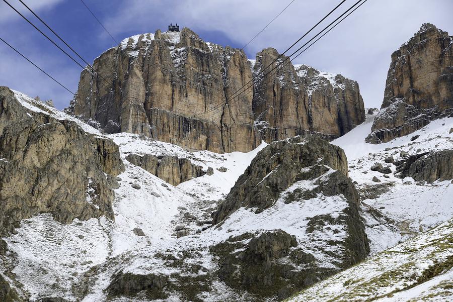 Sass Pordoi - Cable Car