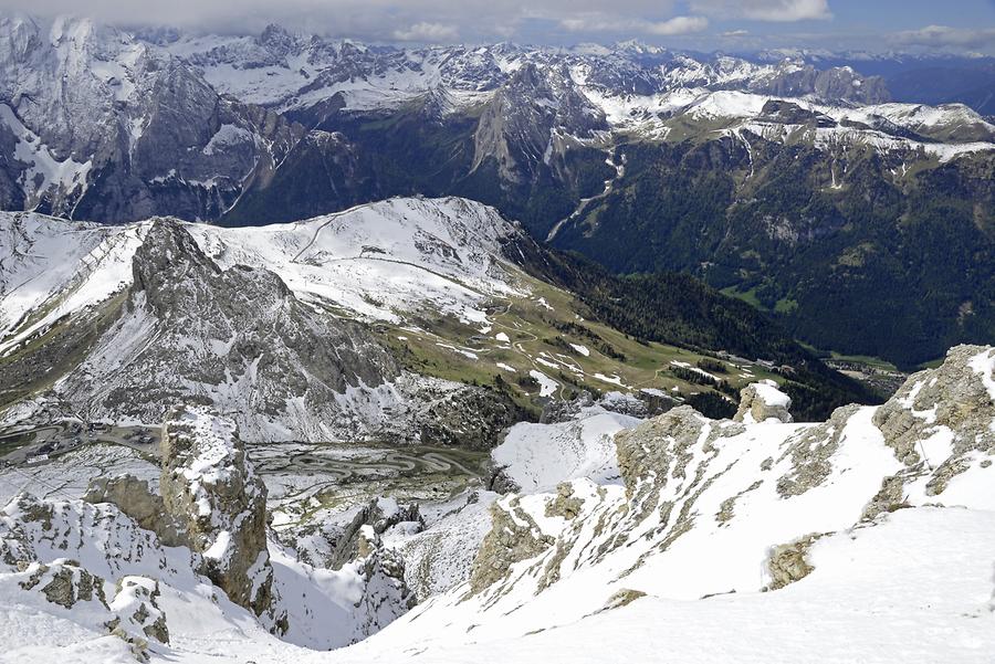 Sass Pordoi - Panorama