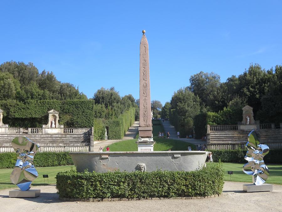 Florence - Boboli Gardens; Obelisk