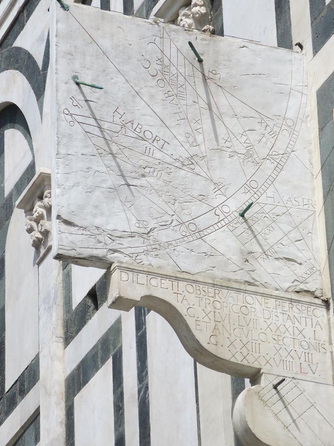 Florence - Santa Maria Novella - Sundial