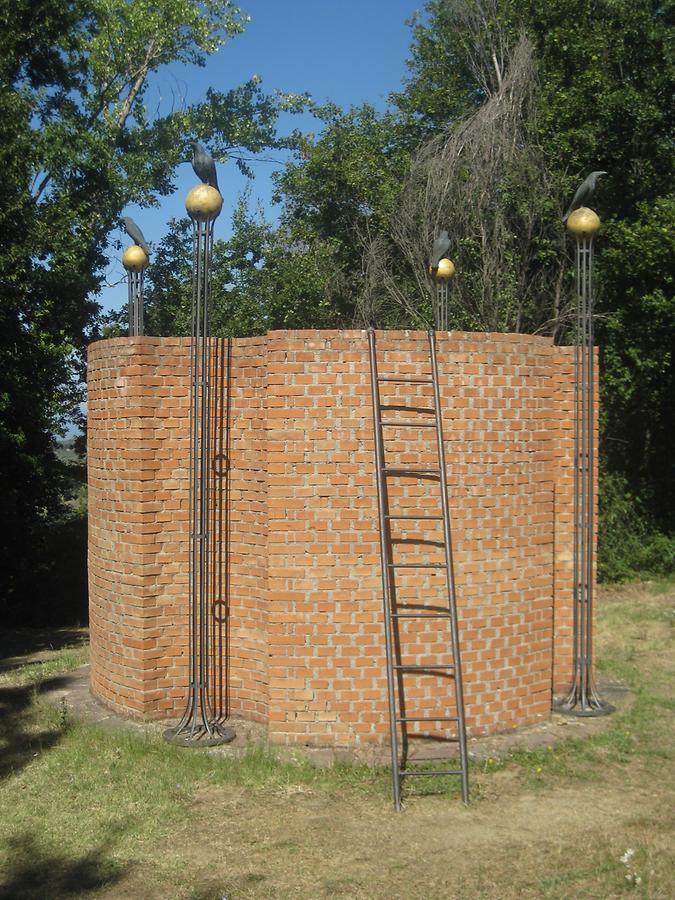 Il Giardino di Daniel Spoerri - 'Der Turm der Liebenden', Alfonso Hüppi 1997