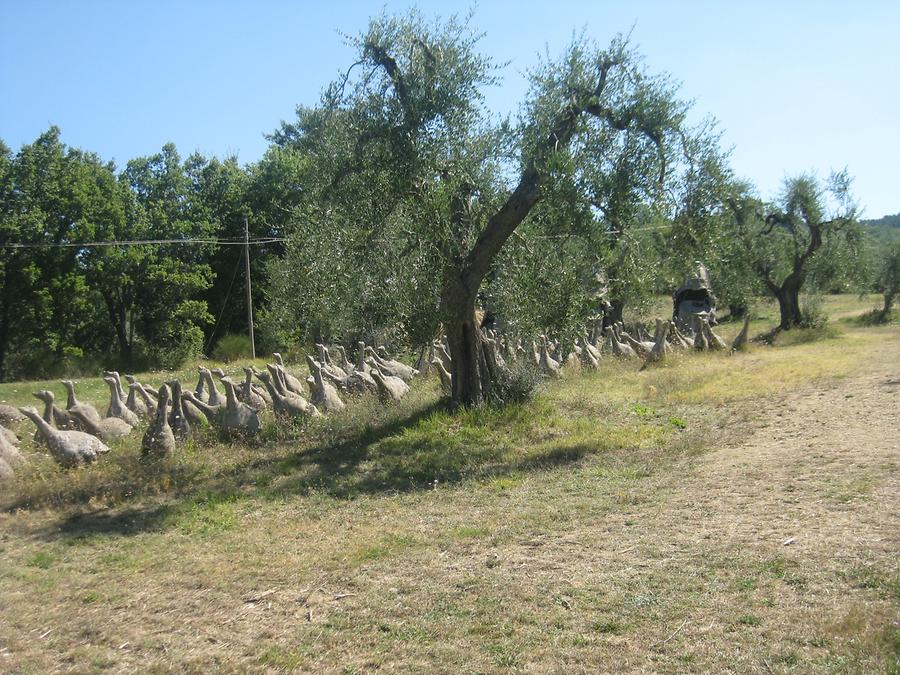 Il Giardino di Daniel Spoerri - 'Tag des Zorns', Olivier Estoppey 2001