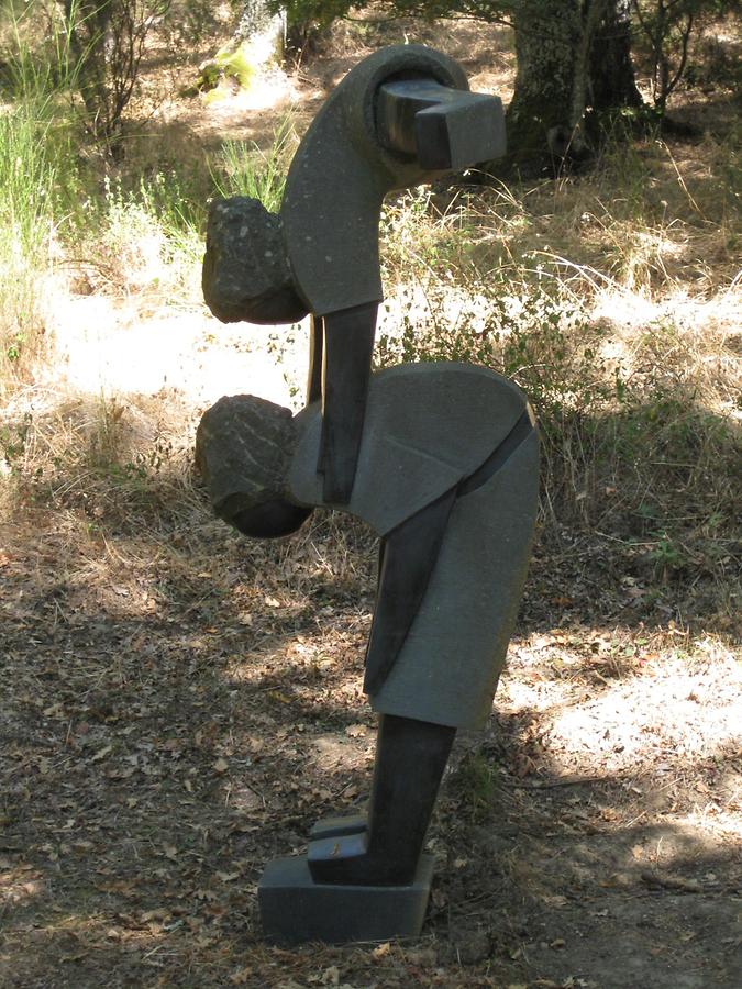 Pievasciata - Chianti Sculpture Park; 'Leap Frog', D. Benhura