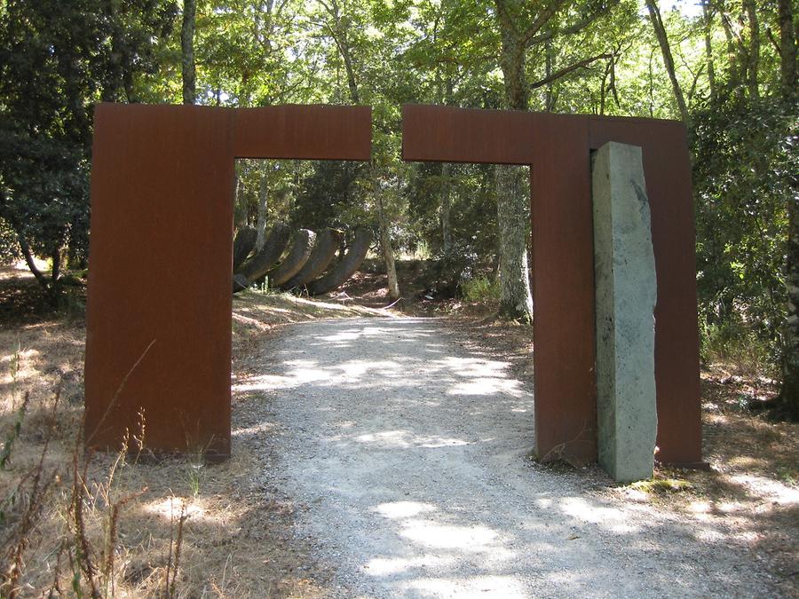 Pievasciata - Chianti Sculpture Park; 'Unfinished Building', C. Litjens