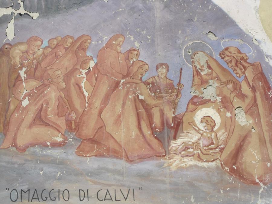 Calvi dell&#39;Umbria - Mural