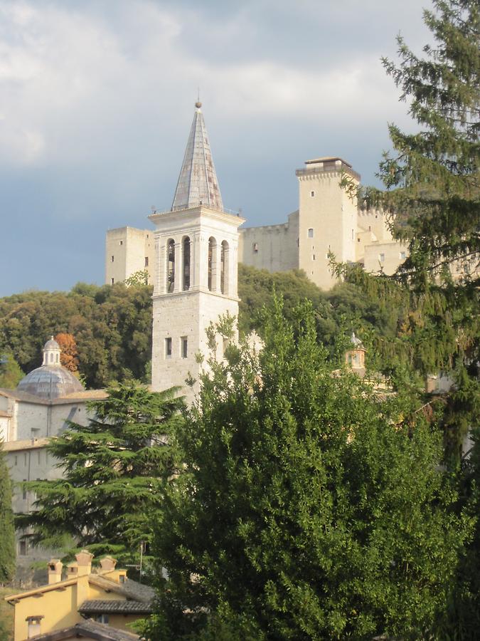 Spoleto - Duomo Santa Maria Assunto and Rocca di Spoleto