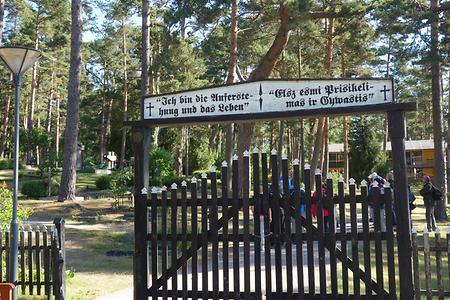 Curonian churchyard of Nida., Photo: Hermann Maurer , 2016