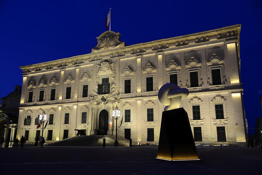 Auberge Castille at Night