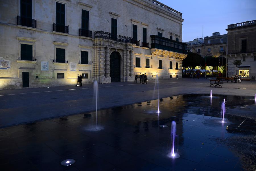 Grandmaster's Palace at Night