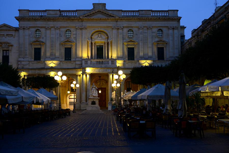 Library at Night