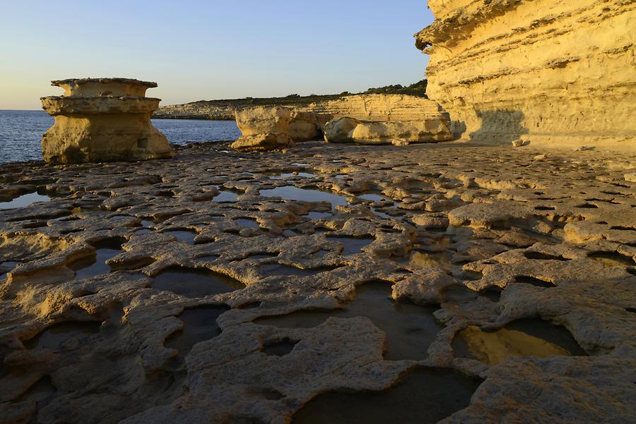 St. Peter's Pool - Coast; Sunset