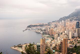 View of city towards sea