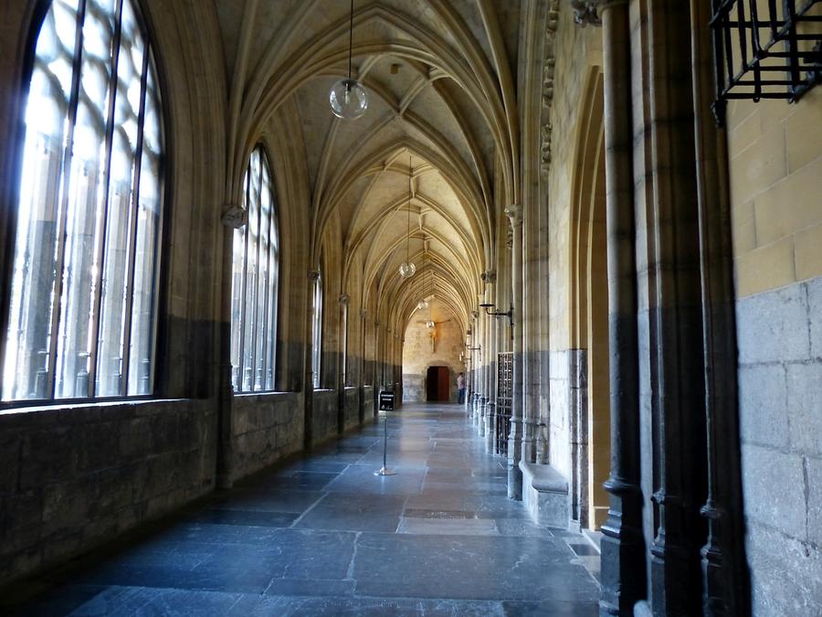 Maastricht - Basilica of Saint Servatius; Gothic Cloister