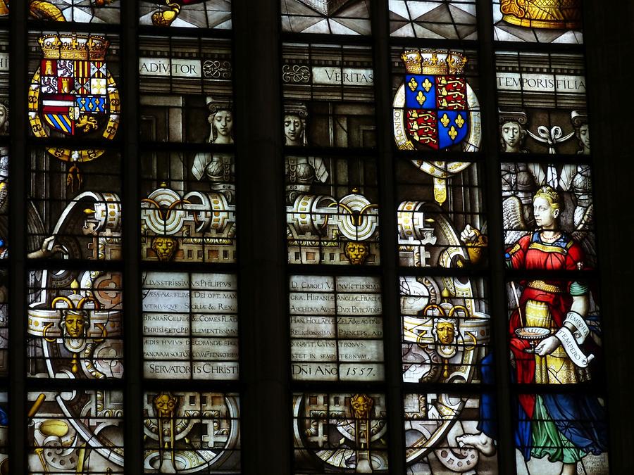 Gouda - Sint Janskerk; Stained-glass Window