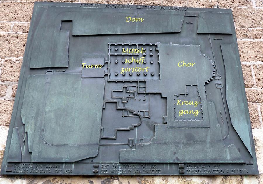 Utrecht - Dom; Layout