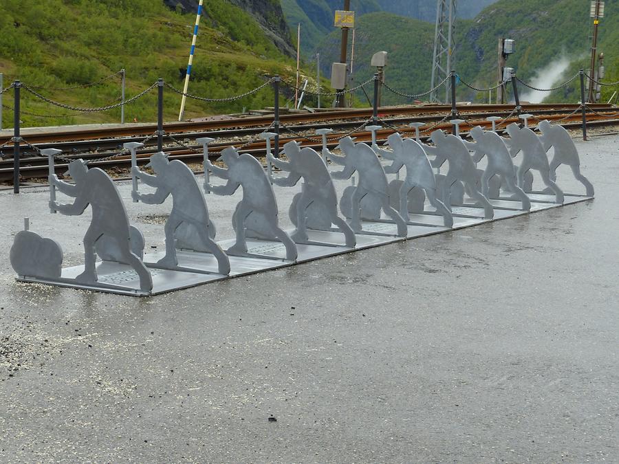 Bergen Railway - Monument for Working Men