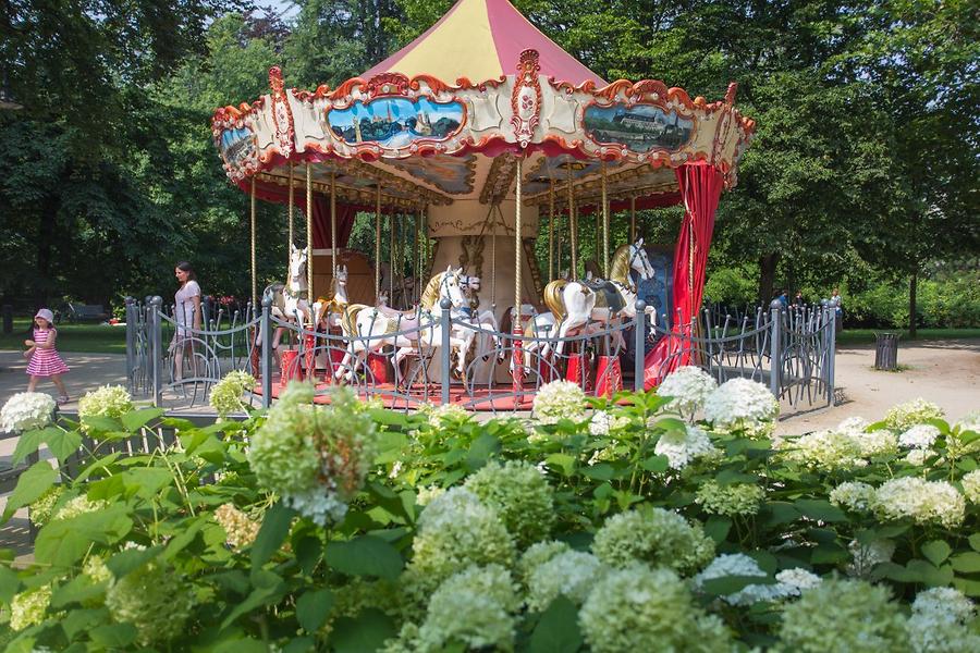 Carousel in the Old Town Garden