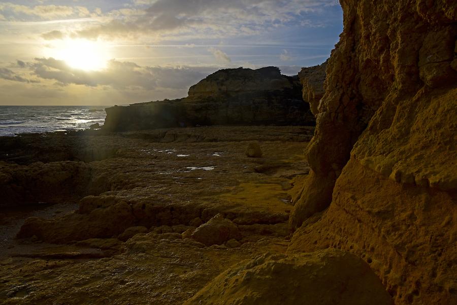 Praia do Evaristo at Sunset