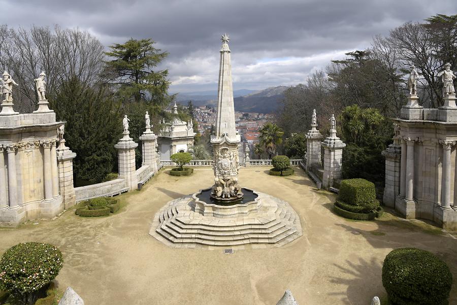 Lamego - Sanctuary of Our Lady of Remédios; Fountain