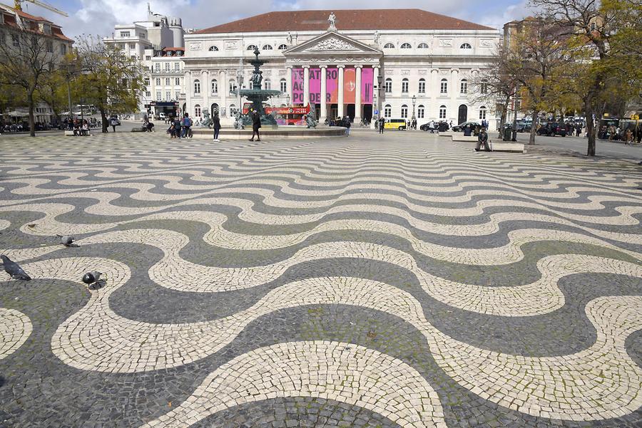 Rossio Square - National Theatre