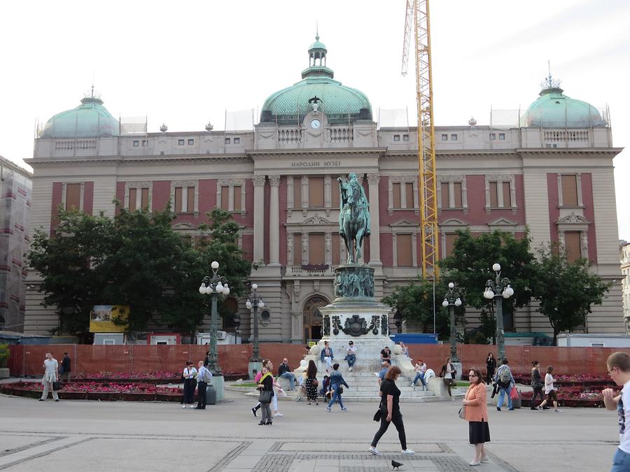 Belgrade - Trg Republike; National Museum