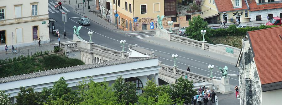 Dragon Bridge seen from the Castle