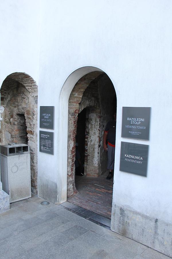 Ljubljana Castle - Observation Tower; Prison