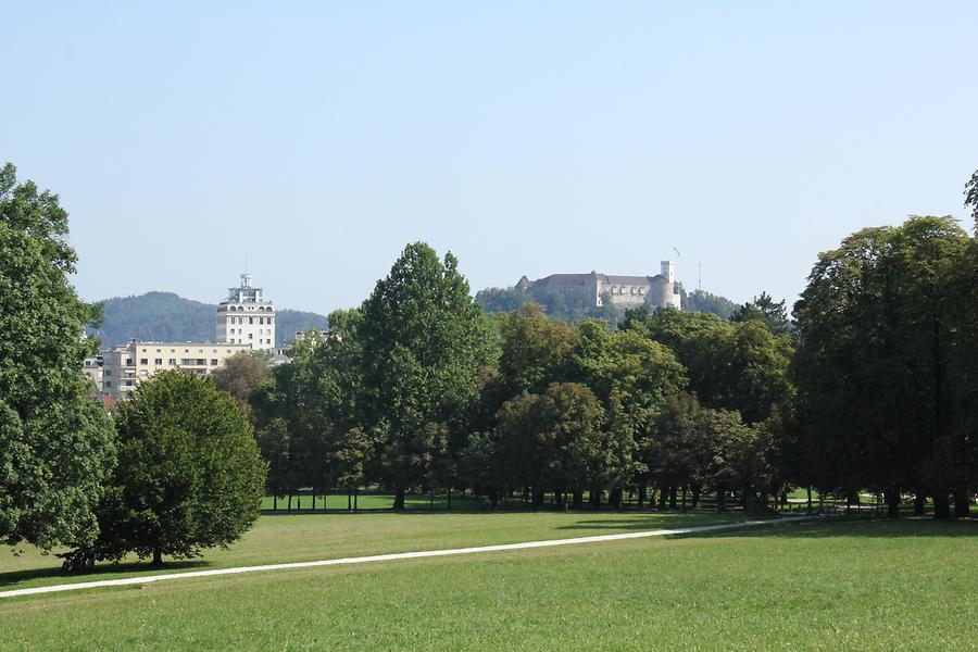 Ljubljana Castle and Nebotičnik Tower