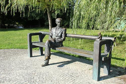 Tivoli Park Edvard Kocbek Ljubljana in Summer Geography im
