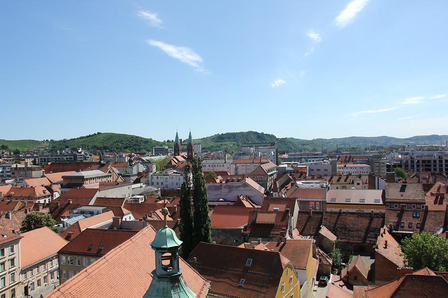 Maribor Cathedral - Panoramic View;Franciscan Church
