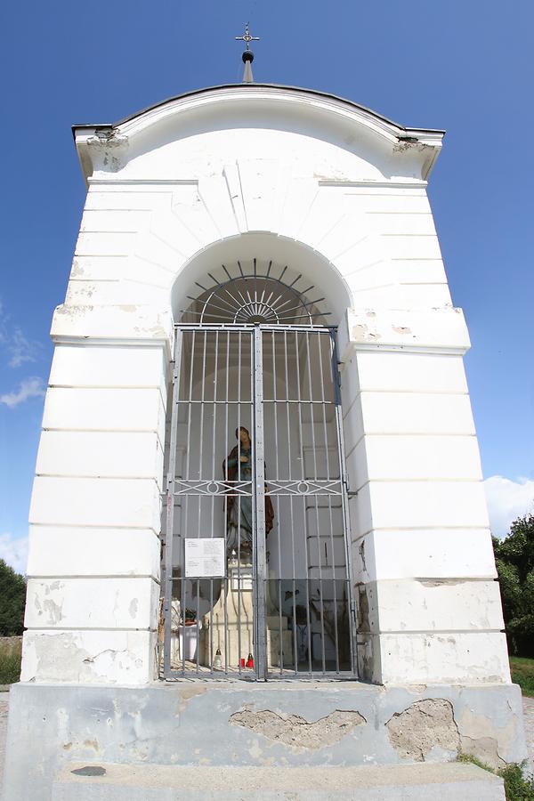 Pyramid Hill - Chapel; Statue of Virgin Mary