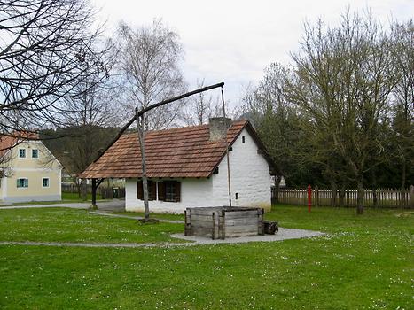 Draw well in the Open Air Museum, Rogatec, Slovenia. 2016. Photo: Clara Schultes