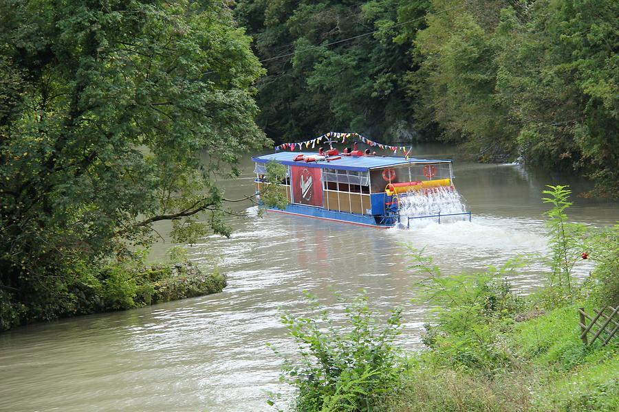 Most na Soči - Lake; Paddlewheeler