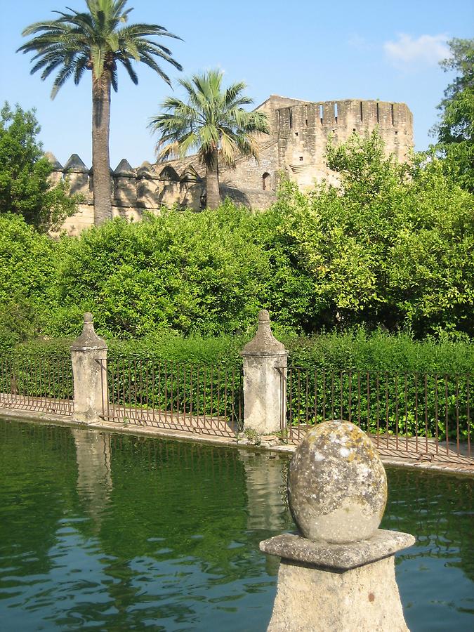 Cordoba - Alcazar de los Reyes Cristianos - Garten