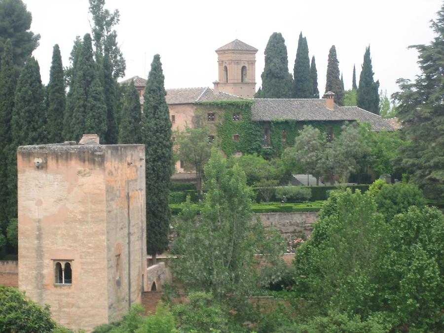 Granada - Alhambra - Blick vom Generalife