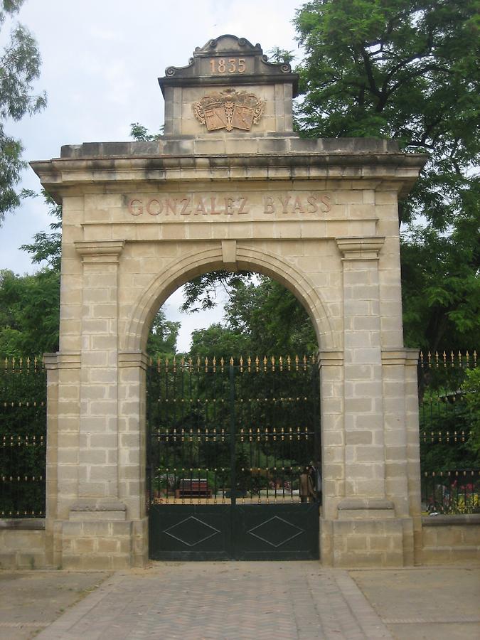 Jerez - Bodega Gonzales Byass - Eingang