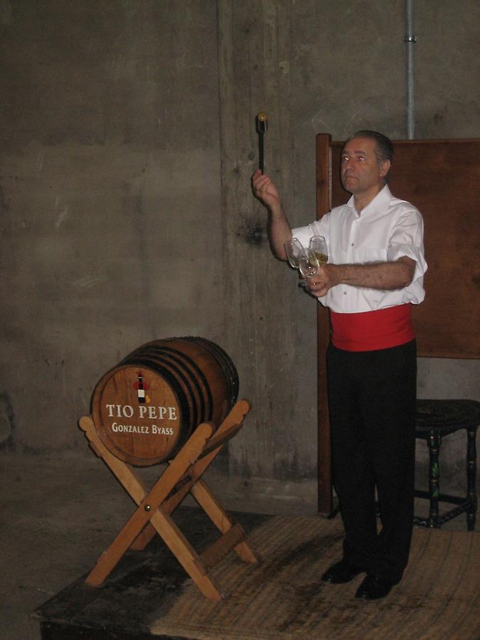 Jerez - Bodega Gonzales Byass - Tio Pepe Ausschank