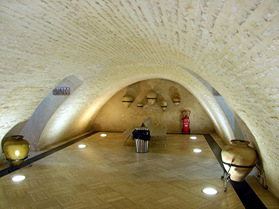 Seville Cathedral - Washrooms in the catacombs