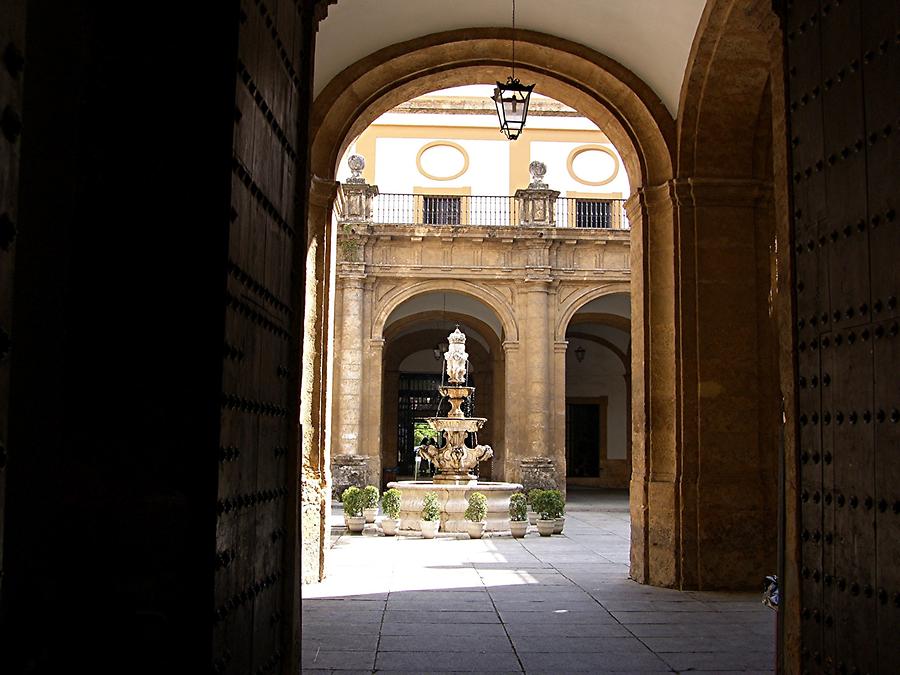 Seville following Carmen&#39;s footsteps - former tobacco factory is now part of university