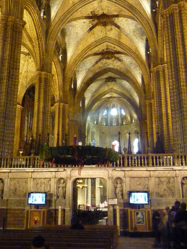 In the cathedral